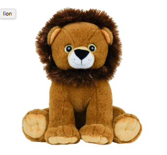 15 inch recordable plush Lion - BeaRegards