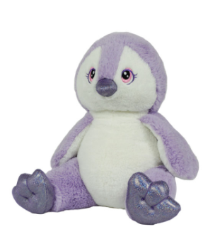 16 Inch Purple Penguin Unstuffed Animal Kit - BeaRegards