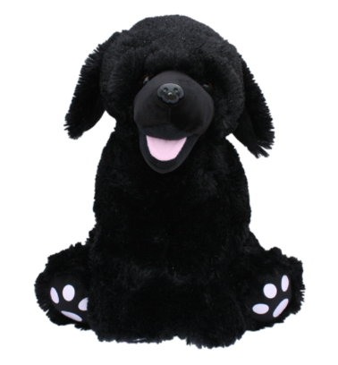 15 inch Recordable Black Lab - BeaRegards