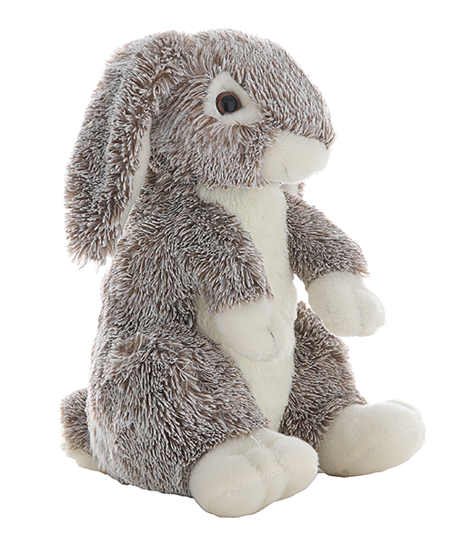 15 Inch Grey Easter Bunny Unstuffed Animal Kit - BeaRegards