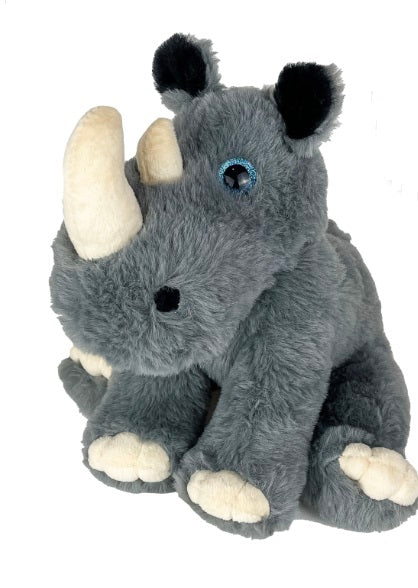 8 Inch Recordable Gray Rhino Rhinoceros