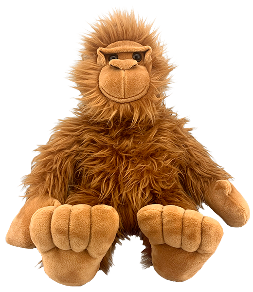 Stuffed plush BIGFOOT or SASQUATCH or big foot