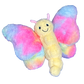 8” Recordable rainbow BUTTERFLY plush with 30 second recorder