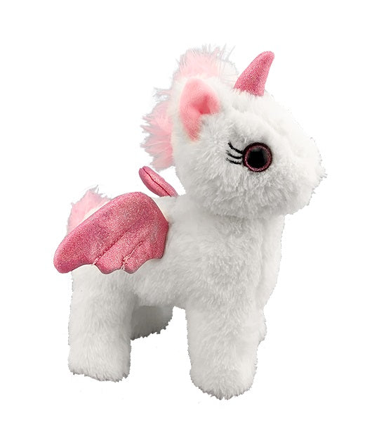 8 inch recordable Pink Unicorn With 10 Second Digital Recorder