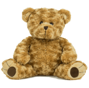 15 Inch Curley Bear Unstuffed Animal Kit - BeaRegards