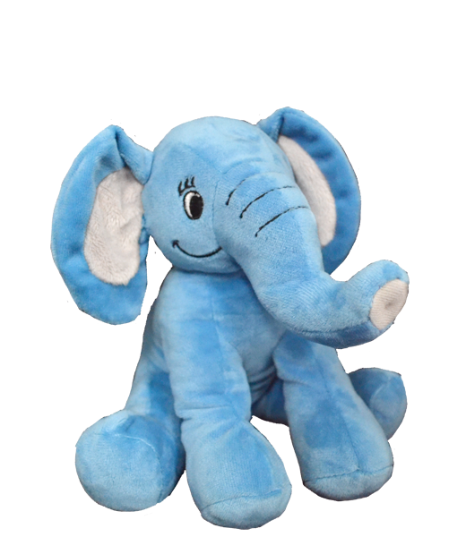 8 inch recordable BLUE elephant - BeaRegards