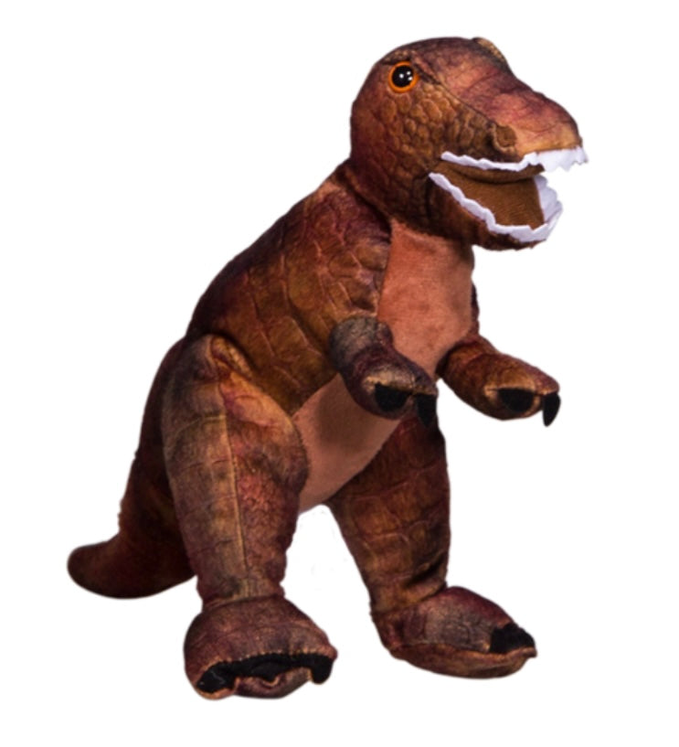 8 inch recordable T-Rex Dinosaur With 30 Second Digital Recorder - BeaRegards