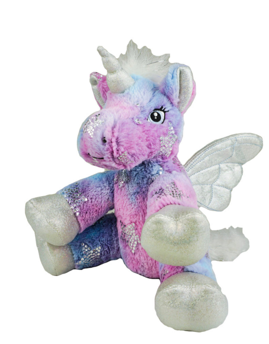 8 inch recordable Pink Unicorn Stuffed Animal - BeaRegards