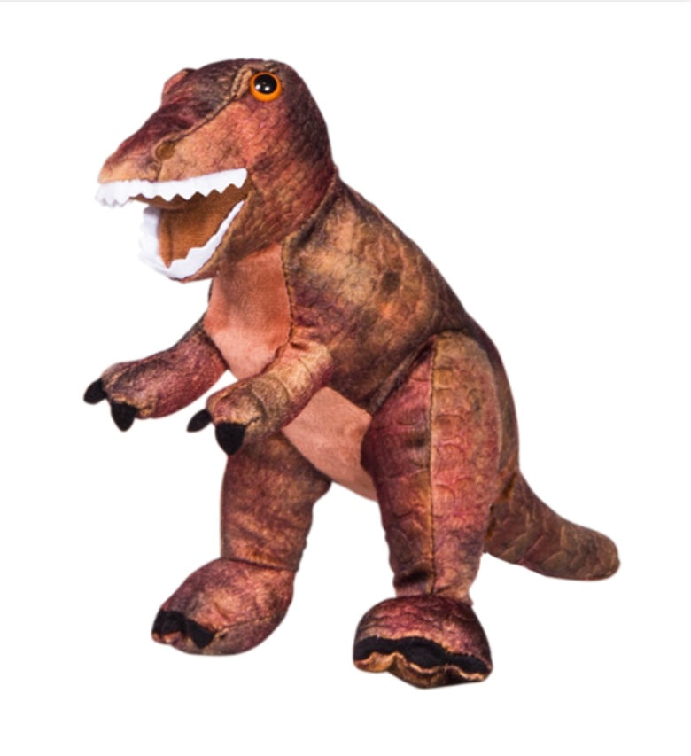 8 inch recordable T-Rex Dinosaur With 30 Second Digital Recorder - BeaRegards