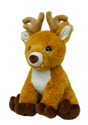 8 Inch Recordable Reindeer with 30 second digital recorder - BeaRegards