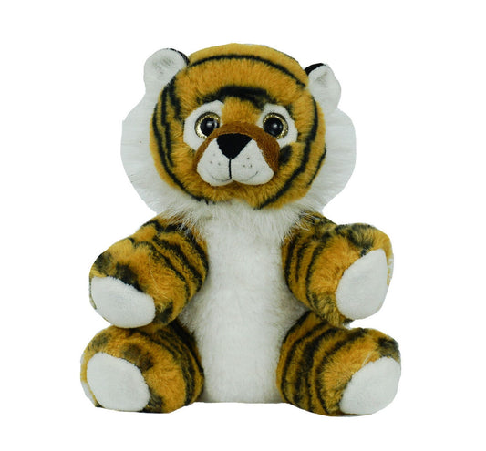 8 Inch Recordable Tiger with 30 second digital recorder - BeaRegards